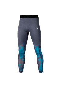 Legginsy Mizuno Virtual. Kolor: szary. Sport: fitness #1