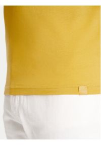 United Colors of Benetton - United Colors Of Benetton T-Shirt 3U53J1F15 Żółty Regular Fit. Kolor: żółty. Materiał: bawełna #4