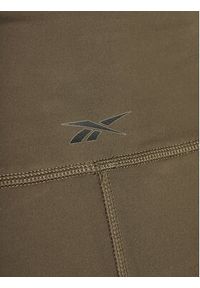 Reebok Legginsy Lux Maternity IM4064 Zielony Fitted Fit. Kolor: zielony. Materiał: syntetyk #3