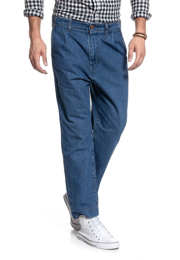 Wrangler - WRANGLER PLEATED CHINO PHELPS BLUE W15LQ7052 112126817