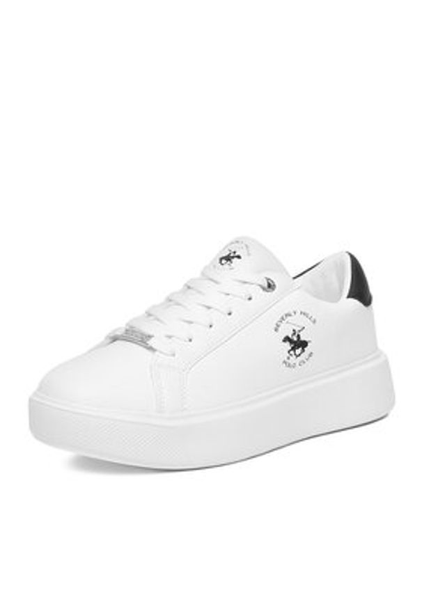 Beverly Hills Polo Club Sneakersy CEO-V12-712 Biały. Kolor: biały. Materiał: materiał