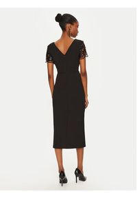 Rinascimento Sukienka koktajlowa CFC0019731002 Czarny Regular Fit. Kolor: czarny. Materiał: syntetyk. Styl: wizytowy #4