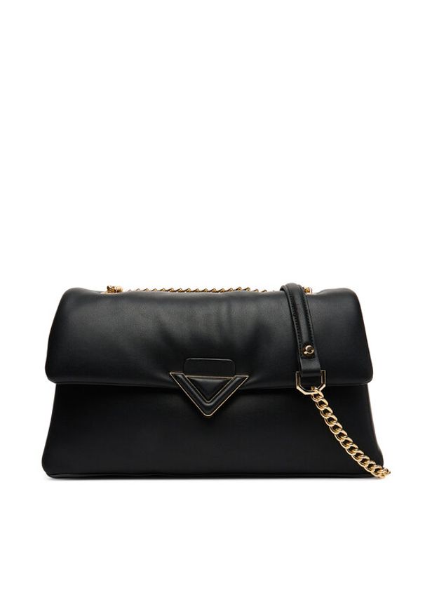 Aldo Torebka Largesoftpuff 14076949 Czarny. Kolor: czarny. Materiał: skórzane