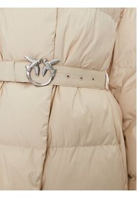Pinko - PINKO Kurtka zimowa Collirio Caban 103828 A11M Beżowy Regular Fit. Kolor: beżowy. Materiał: syntetyk. Sezon: zima #5