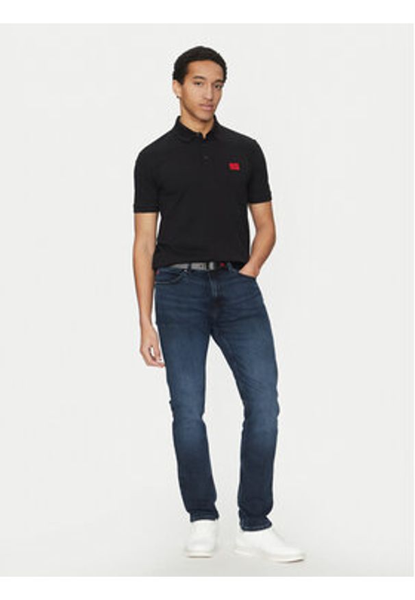 Hugo - HUGO Jeansy 50530610 Niebieski Slim Fit. Kolor: niebieski