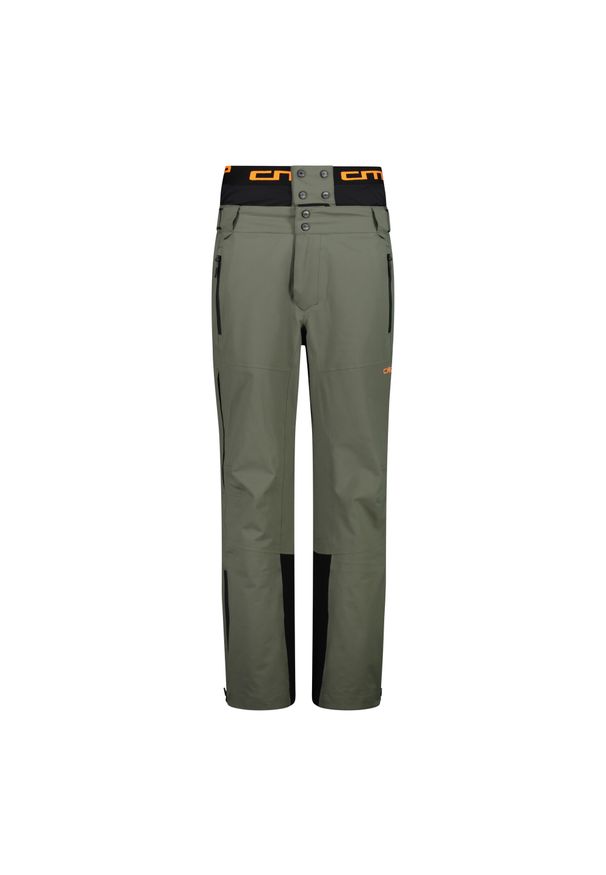 Spodnie męskie narciarskie CMP 34W2057. Kolor: zielony. Sport: narciarstwo