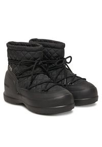 Moon Boot Śniegowce Mb Mezzaluna Quilted Mid Wp 80D2500020 Czarny. Kolor: czarny. Materiał: materiał #4