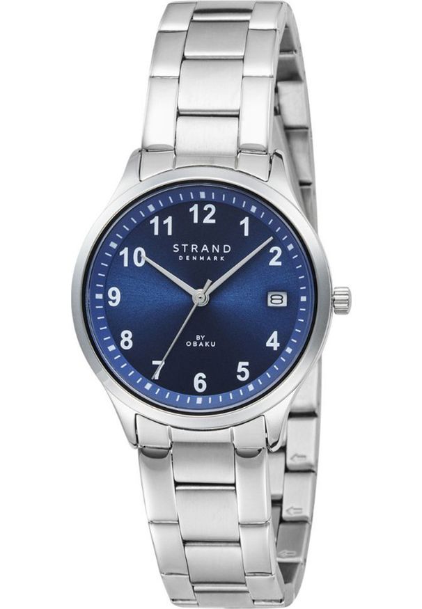 Zegarek Strand Zegarek damski Strand S743LDCLSC srebrny. Kolor: srebrny