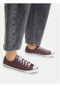 Converse Trampki Chuck Taylor All Star Dainty A13800C Brązowy. Kolor: brązowy. Materiał: materiał #2