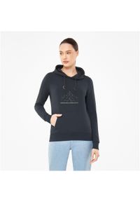 Bluza z kapturem damska Viking Panaka Hoodie Bamboo. Typ kołnierza: kaptur. Kolor: niebieski