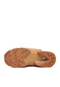 Reebok Klapki EO-INSTAPUMP FURY MULE 100230816 Beżowy. Kolor: beżowy. Materiał: materiał #4