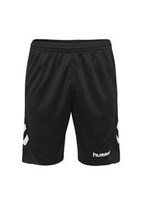 Szorty dla dzieci Hummel hmlPROMO. Okazja: na uczelnię. Kolor: czarny. Sezon: lato. Styl: młodzieżowy, sportowy. Sport: joga i pilates #1