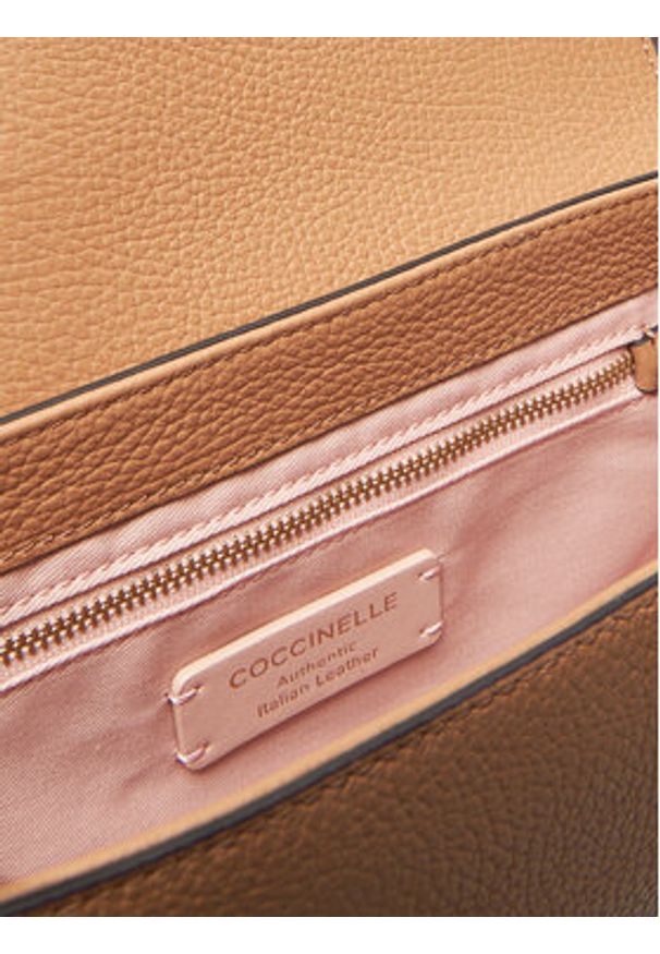 Coccinelle Torebka E1 MF6 15 01 01 Brązowy. Kolor: brązowy. Materiał: skórzane