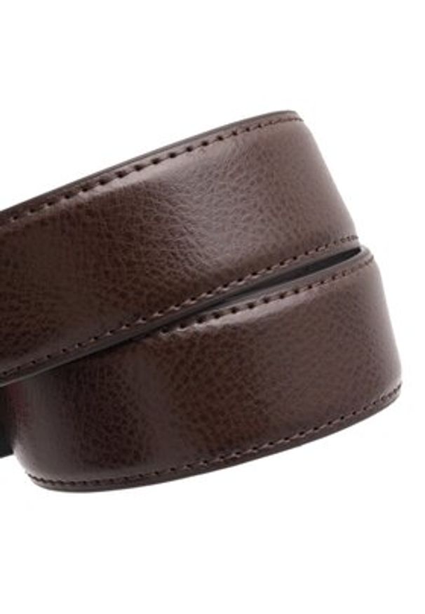 Gino Rossi Pasek Męski 3M2-002-AW23 Brązowy. Kolor: brązowy. Materiał: skóra