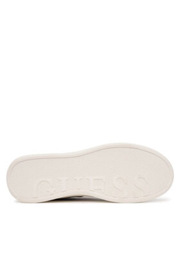 Guess Sneakersy FLPWES ELE12 Czarny. Kolor: czarny. Materiał: skóra