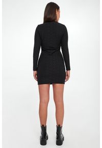 Sukienka logowana mini DKNY. Długość: mini #2