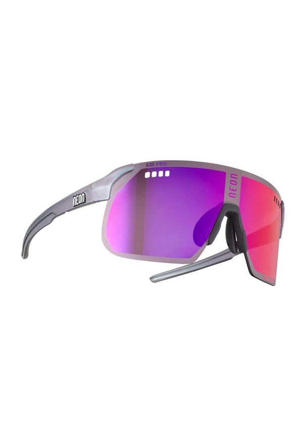 NEON - Okulary sportowe unisex Air Pro poliwęglan HD Vision, 100% ochrony UV. Kolor: czarny