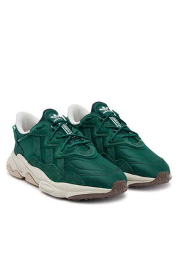 Adidas - adidas Sneakersy OZWEEGO JI2640 Zielony. Kolor: zielony. Materiał: materiał