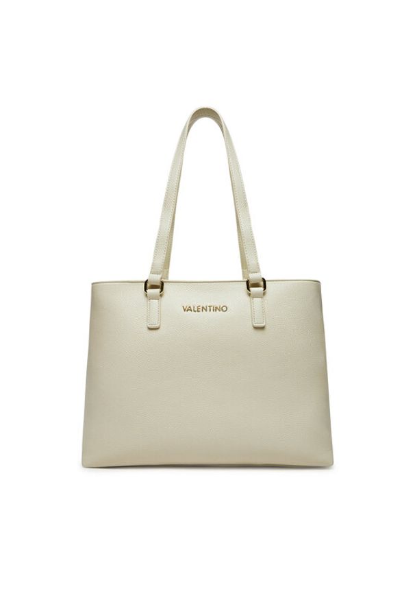 VALENTINO - Valentino Torebka Never VBS8GL01 Écru. Kolor: kremowy. Materiał: skórzane