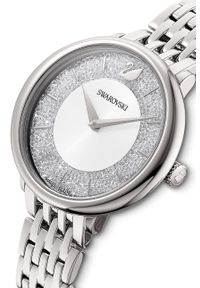 Swarovski Zegarek damski kolor srebrny. Kolor: srebrny. Materiał: materiał