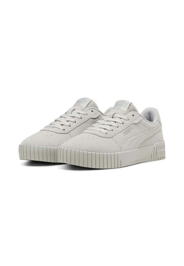 Puma - Damskie sneakersy Carina 2.0 SD PUMA Cool Light Gray Mid. Kolor: szary. Sezon: lato. Sport: tenis