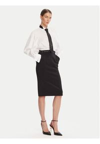 Elisabetta Franchi Spódnica midi GO-118-56E2-v220 Czarny Regular Fit. Kolor: czarny. Materiał: syntetyk #3