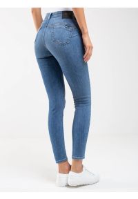 Big-Star - Spodnie jeans damskie Melinda High Waist 328. Stan: podwyższony. Kolor: niebieski #1