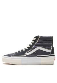 Vans Tenisówki Sk8-Hi Reconst VN0005UKNUT1 Granatowy. Kolor: niebieski. Materiał: materiał