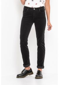 Lee - LEE ELLY DAMSKIE SPODNIE SZTRUKSOWE TAP SHOE L305LO38 112106096. Materiał: sztruks #1