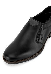 Rieker Półbuty 10351-00 Czarny. Kolor: czarny. Materiał: skóra #7