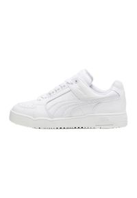 Puma - Trampki Męskie Skóra Niskie Slipstream. Kolor: biały. Materiał: skóra. Sport: turystyka piesza