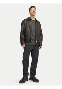 Jack & Jones - Jack&Jones Jeansy Eddie 12252764 Czarny Loose Fit. Kolor: czarny #4