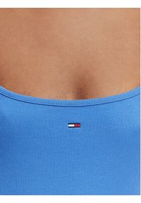 Tommy Jeans Sukienka letnia DW0DW22352 Niebieski Slim Fit. Kolor: niebieski. Materiał: bawełna. Sezon: lato #3