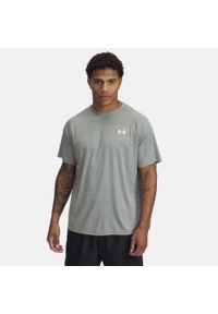 Koszulka szybkoschnąca męska Under Armour Tech Textured SS. Kolor: zielony