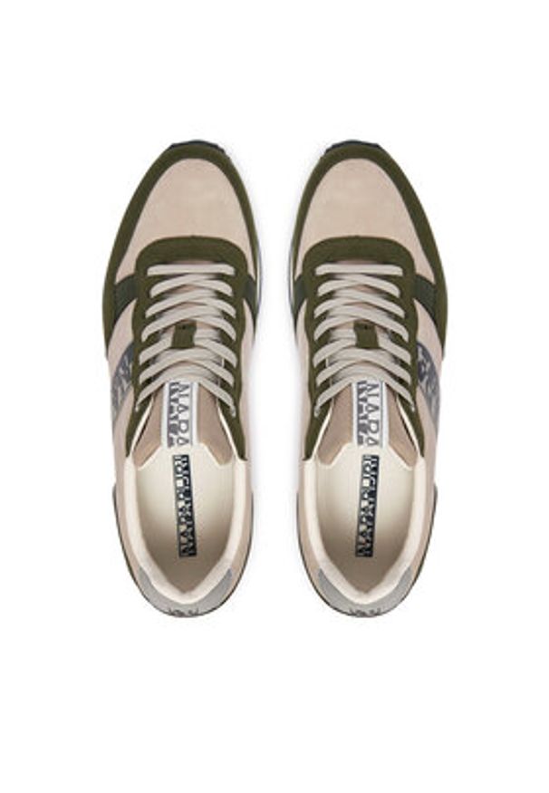 Napapijri Sneakersy NP0A8BLO Kolorowy. Materiał: skóra, zamsz. Wzór: kolorowy