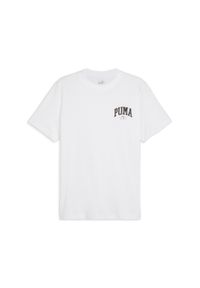 Puma - Męska koszulka PUMA SQUAD PUMA White. Kolor: biały. Materiał: bawełna. Sport: joga i pilates