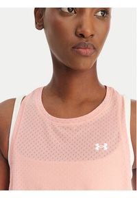 Under Armour T-Shirt Motion 6011229 Różowy Slim Fit. Kolor: różowy. Materiał: syntetyk #4