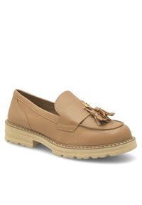 Jenny Fairy Loafersy Elga WYL3647-2 Brązowy. Kolor: brązowy. Materiał: syntetyk