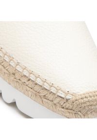 Pollini Espadryle SA10284G0ETE0110 Beżowy. Kolor: beżowy. Materiał: skóra #6