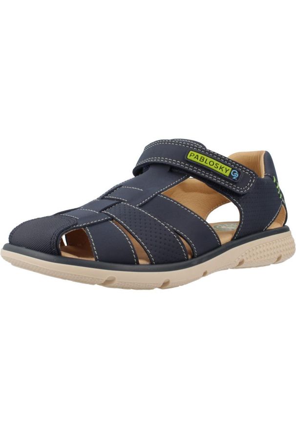 Pablosky - Sandały PABLOSKY 518023P Niebieski. Kolor: niebieski. Materiał: skóra, syntetyk