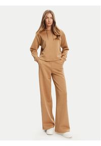 Guess Bluza V5YQ04 KBSL2 Beżowy Regular Fit. Kolor: beżowy. Materiał: syntetyk #4