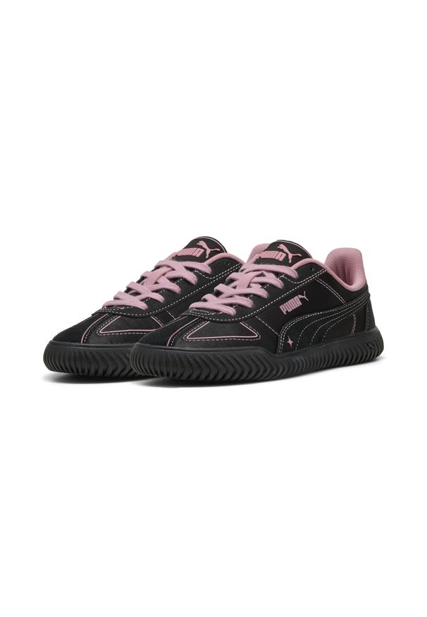 Puma - Damskie sneakersy PUMA Club Kayzer Satin Princess PUMA Black Poised Pink. Okazja: na co dzień. Kolor: czarny, różowy, wielokolorowy
