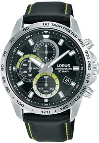 Zegarek Lorus Zegarek męski Lorus RM359JX9 czarny. Kolor: czarny #1