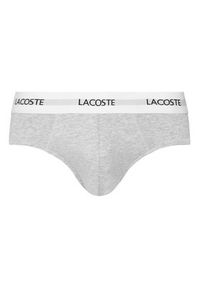 Lacoste Komplet 3 par slipów 8H5702 Kolorowy. Materiał: bawełna. Wzór: kolorowy