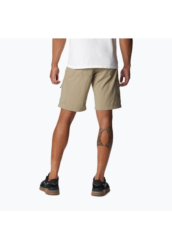 columbia - Spodenki trekkingowe męskie Columbia Silver Ridge Utility Cargo. Kolor: brązowy. Sport: turystyka piesza