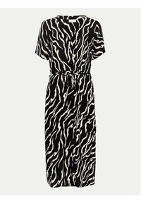 Kaffe Sukienka koszulowa Tara 10507379 Czarny Regular Fit. Kolor: czarny. Materiał: wiskoza. Typ sukienki: koszulowe #4