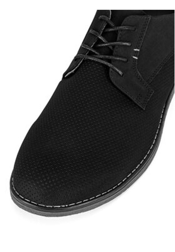 Lanetti Półbuty MYL8486-9 Czarny. Kolor: czarny. Materiał: syntetyk, materiał