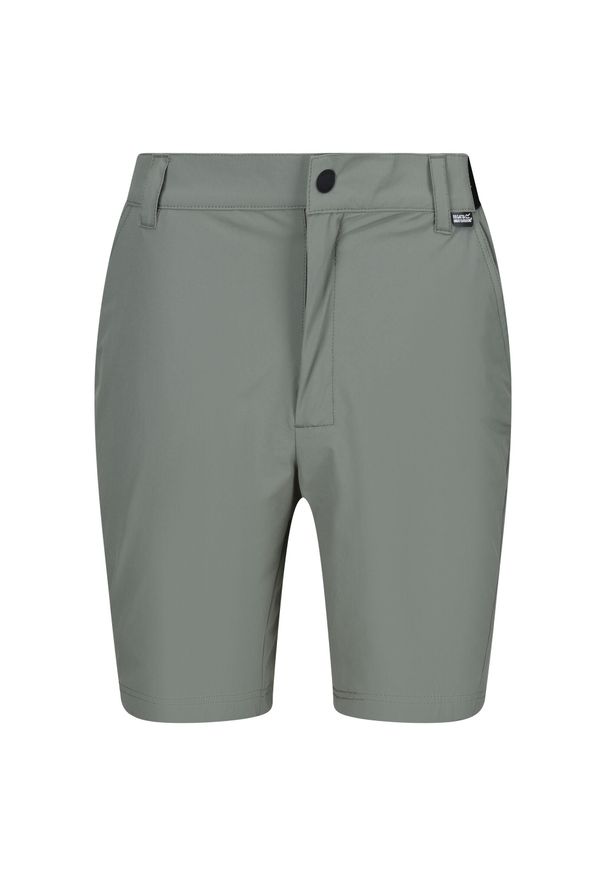 Regatta - Spodenki Męskie Travel Light Packaway. Kolor: zielony. Sport: turystyka piesza