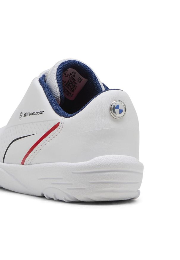 Puma - Sneakersy dla małych dzieci BMW M Motorsport Drift Cat 11 PUMA White. Okazja: na co dzień. Kolor: biały, wielokolorowy, beżowy