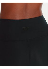 Roxy Legginsy Heart Into It Ankle ERJNP03690 Czarny Slim Fit. Kolor: czarny. Materiał: syntetyk #3